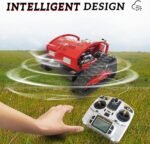Robot Lawn Mower,Power Four sroke Hybrid Gas-Electric Robotic Lawnmower with Remote Control - Image 2