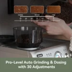Commercial Grade Dual Boiler Espresso Machine, Integrated Coffee Grinder - Image 2