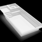 Luxury Fiberglass Pool |Fluid Float 14 x 31 x 4'10H