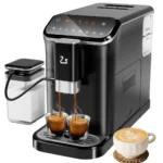 20 Bar Fully Automatic Espresso Machine With Grinder Milk Frother