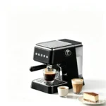 20 Bar Pressure Espresso Coffee Machine 20s Fast Heat Auto Extraction Milk Frother