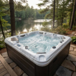 6 Person Luxury Hot Tub with Lounger | Sunrans 6L54-3 Spa