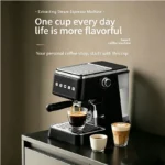 20 Bar Pressure Espresso Coffee Machine 20s Fast Heat Auto Extraction Milk Frother - Image 4
