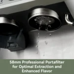 Commercial Grade Dual Boiler Espresso Machine, Integrated Coffee Grinder - Image 6