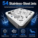 6 Person Luxury Hot Tub with Lounger | Sunrans 6L54-3 Spa - Image 5