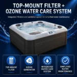 5 Person Hot Tub with Lounger | Sunrans 5DL25-2 Spa - Image 5