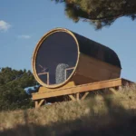 Scandinavian Solstice 6-Person Outdoor Barrel Sauna – ThermoWood - Image 7