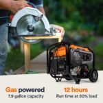 Generac 10000W Gas Generator-Elec Start-Home/RV-Rugged-Quiet, Long Runtime-49 State - Image 5