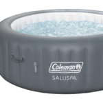 Coleman SaluSpa Round Inflatable Spa with 140 Jets, 77 x 28-in, 4-6 Adults