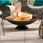 Howland Round Cast Iron Wood Burning Fire Pit - 10" H x 31" W x 31" D - Image 3