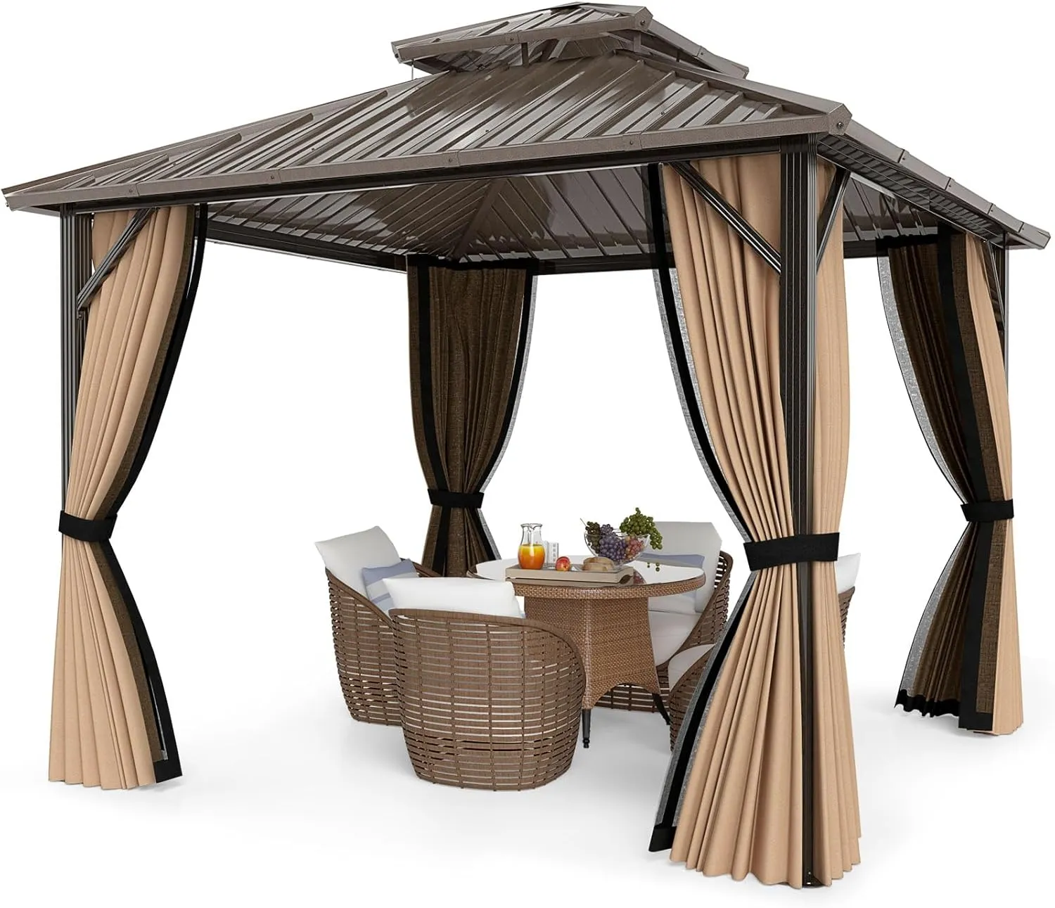 download (15) Costway Hardtop Gazebo - Image 1
