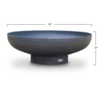 Harrogate Steel Wood Burning Fire Pit - 15" H x 36" W x 36" D - Image 3