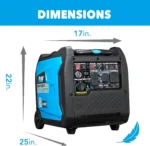 Pulsar 7,250-Watt Super Quiet Dual Fuel Inverter Generator - Image 6