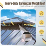 Costway Hardtop Gazebo - Image 8