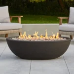 Riverside Oval Propane Fire Bowl by Real Flame