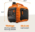 Generac GP3300i 3300-Watt Portable Inverter Generator - Image 3