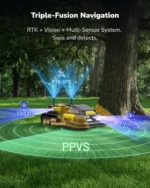 YARBO Robot Lawn Mower for Large Yards up to 6 Acres Dual 150W Motors - Image 10