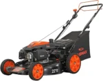YARDMAX Walk-Behind Lawn Mower 22" Gas Self Propelled CVT High Wheel RWD 6-Speed - Image 2