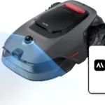 Mova Lidax Ultra 1000 Robotic Lawn Mower,dual Mapping,0.25acre, Visional Navigation,edge Cutting, Adjustable Cutting Height, Smart Obstacle Avoidance