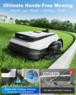 ECOVACS Goat A3000 LiDAR PRO Robotic Lawn Mower for Up to 3/4 Acre - Image 2