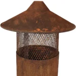 70'' H x 23.5'' W Steel Wood Burning Outdoor Chiminea - Image 12