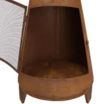 70'' H x 23.5'' W Steel Wood Burning Outdoor Chiminea - Image 11