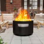 Kruize 25" DIA Outdoor Smokeless Fire Pit
