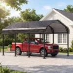 10 Ft. W X 15 Ft. D Heavy Duty Carport