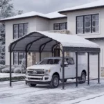10 Ft. W X 15 Ft. D Heavy Duty Carport - Image 4
