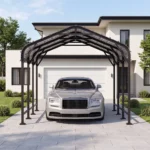 10 Ft. W X 15 Ft. D Heavy Duty Carport - Image 3
