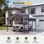 10 Ft. W X 15 Ft. D Heavy Duty Carport - Image 5