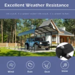 12 X 25 Ft Heavy Duty Carport - Image 5