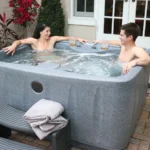 AquaRest Spas 4-Person 12-Jet Plug and Play LED Waterfall - Image 4