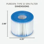 Intex Intex PureSpa Plus 6 Person Inflatable Square Hot Tub w/ 140 AirJets - Image 4