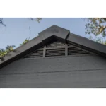 Keter Newton Plus Durable Resin Outdoor Storage Shed With Floor and Double Doors for Garden - 7.5 ft. x 15 ft. - Image 3