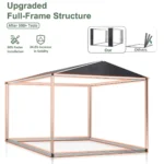 10 ft. W x 10 ft. D Outdoor Metal Storage Shed with Reinforced Steel Frame - Image 6