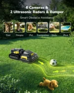 YARBO Robot Lawn Mower for Large Yards up to 6 Acres Dual 150W Motors - Image 8