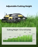 YARBO Robot Lawn Mower for Large Yards up to 6 Acres Dual 150W Motors - Image 7