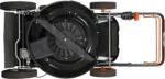 YARDMAX Walk-Behind Lawn Mower 22" Gas Self Propelled CVT High Wheel RWD 6-Speed - Image 4