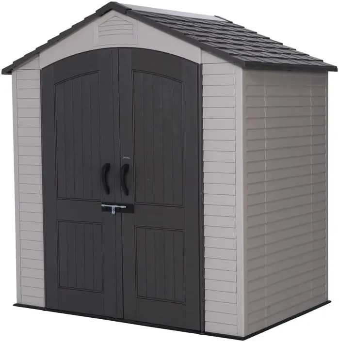 download (23) Lifetime Products Inc Lifetime 7 Ft. X 4.5 Ft. Outdoor Storage Shed - Image 1
