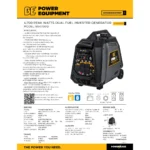 BE Power Equipment be4700id 4,700 Watt Dual-Fuel Inverter Generator - Image 3