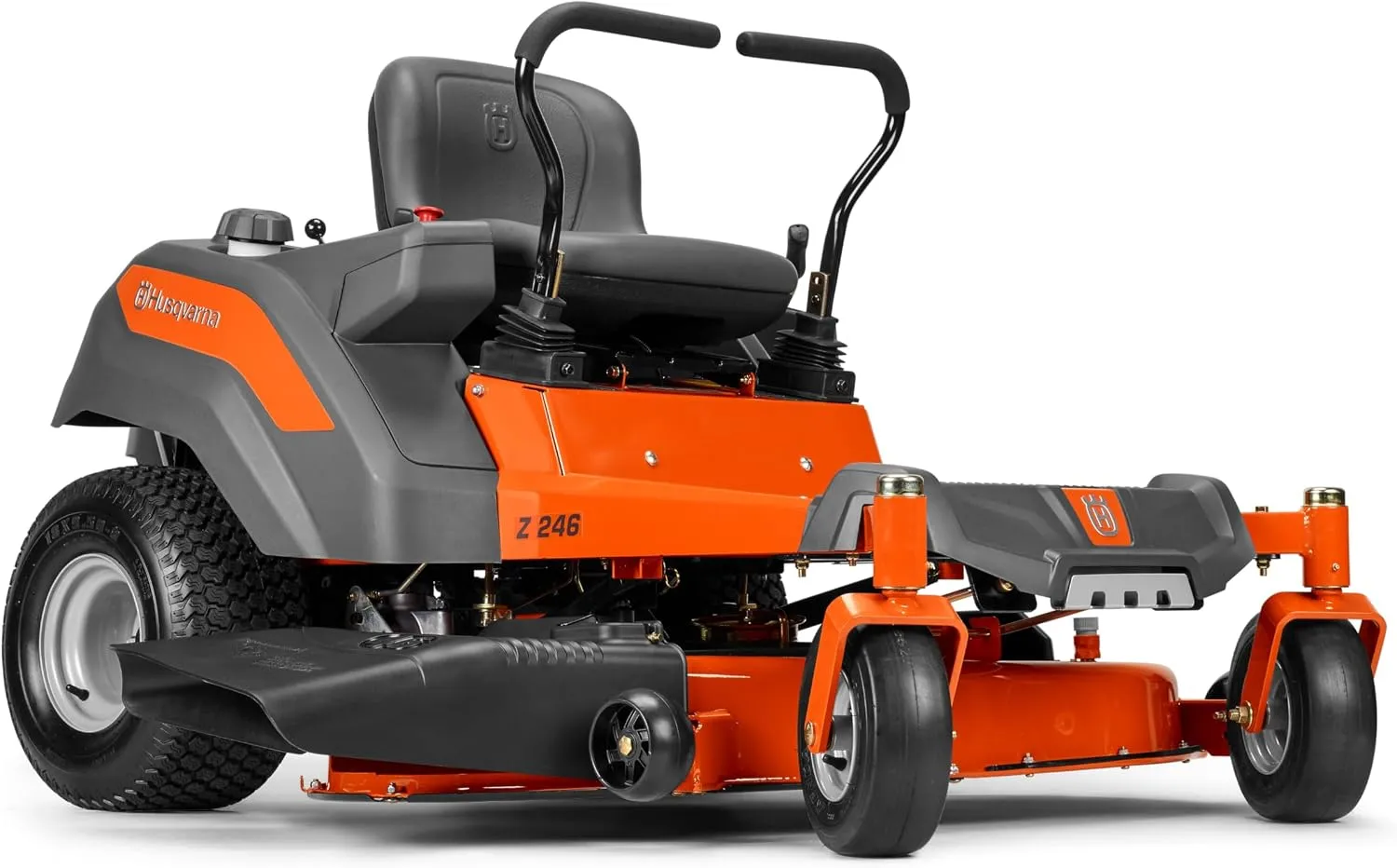 download Husqvarna Z246DTC Zero-Turn 21 HP Mower Briggs and Stratton 46'' Stamped Deck - Image 1
