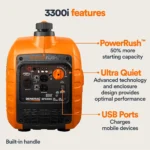 Generac GP3300i 3300-Watt Portable Inverter Generator - Image 6