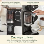 Cuisinart Grind & Brew Single-Serve Coffee Maker - Image 6