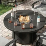 Dobbs 48" Round Fire Pit Table 40,000 BTU Carbon Steel Construction - Image 6