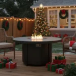 Dobbs 48" Round Fire Pit Table 40,000 BTU Carbon Steel Construction - Image 3