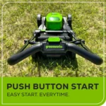 Greenworks 80V 17" Brushless Lawn Push Mower, 2.0Ah Battery and Charger Included - Image 5