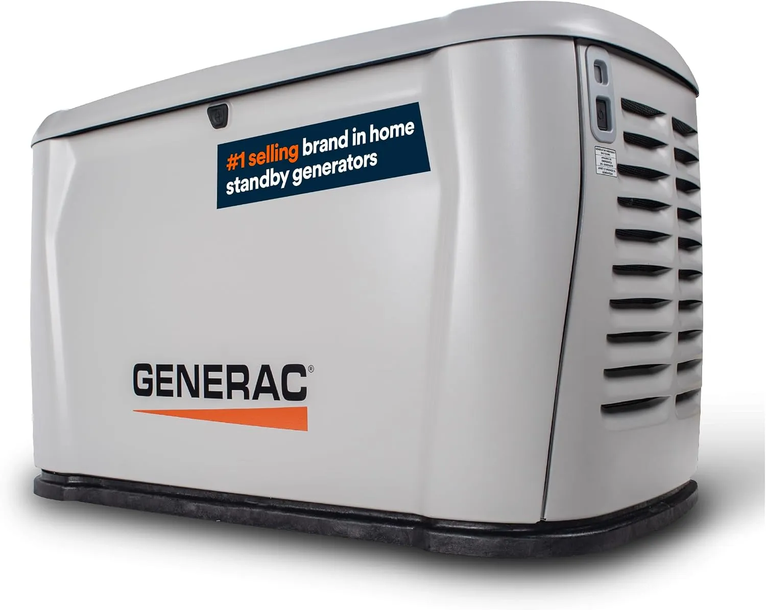 download (4) Generac Air Cooled Standby Generator 28kW 997cc Engine 7282 - Image 1