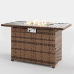 Terkel Rectangle Outdoor Fire Pit Table