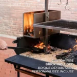 Premium Argentine/Santa Maria BBQ Grill with Wood Fire and Charcoal Grill- Summer End Sale - Image 8